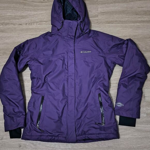 Columbia Omni-Heat Omni-Tech Waterproof Winter Jacket – Purple (Women’s M) - Picture 1 of 6